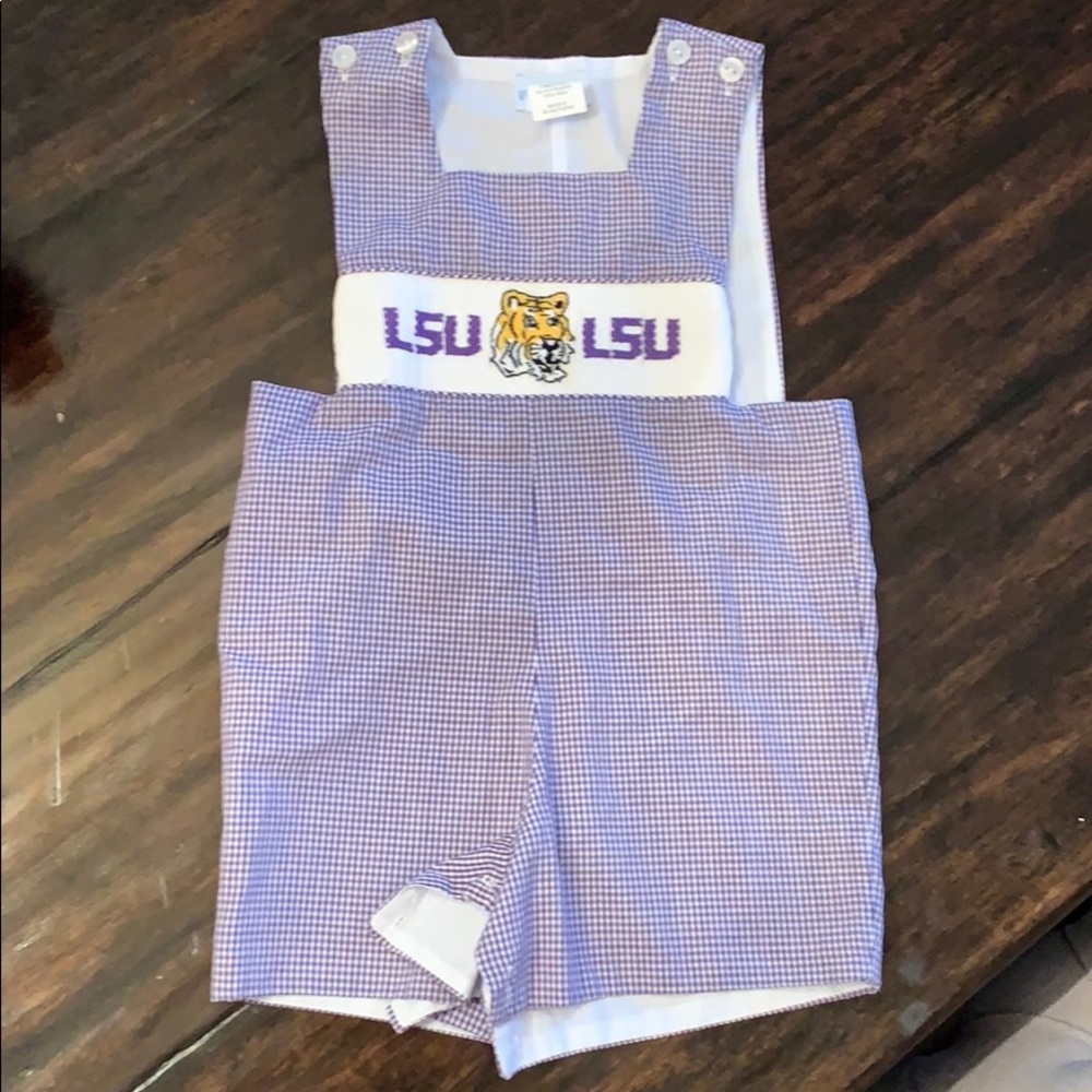 Smocked LSU bubble